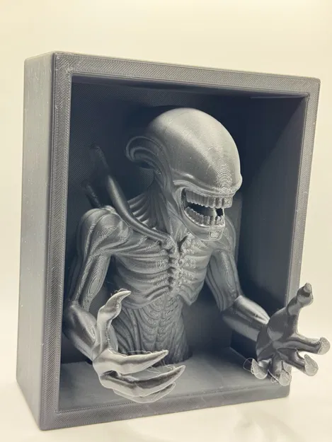 Kệ Sách 3D Xenomorph Alien - Image 3