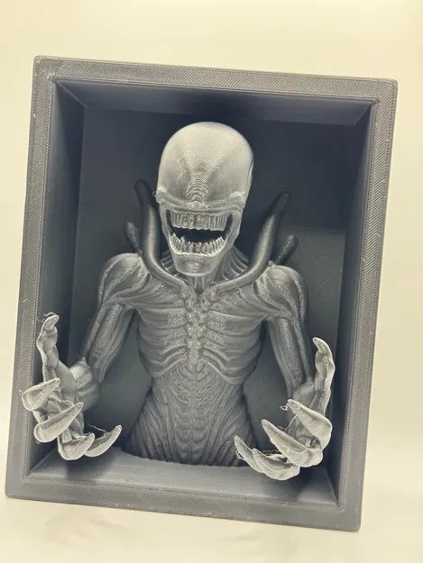 Kệ Sách 3D Xenomorph Alien - Image 4