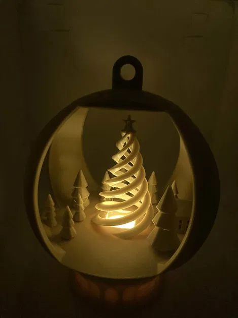 Bóng đèn cây thông Giáng sinh xoắn ốc - Image 2