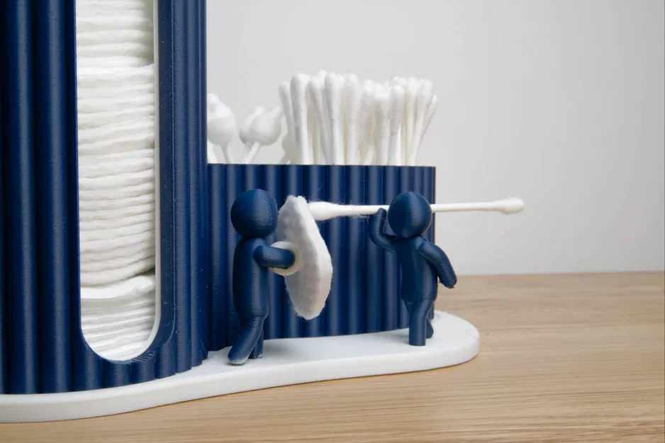 Cuộc Chiến Bông Gòn - Hộp đựng bông và tăm bông - Image 3