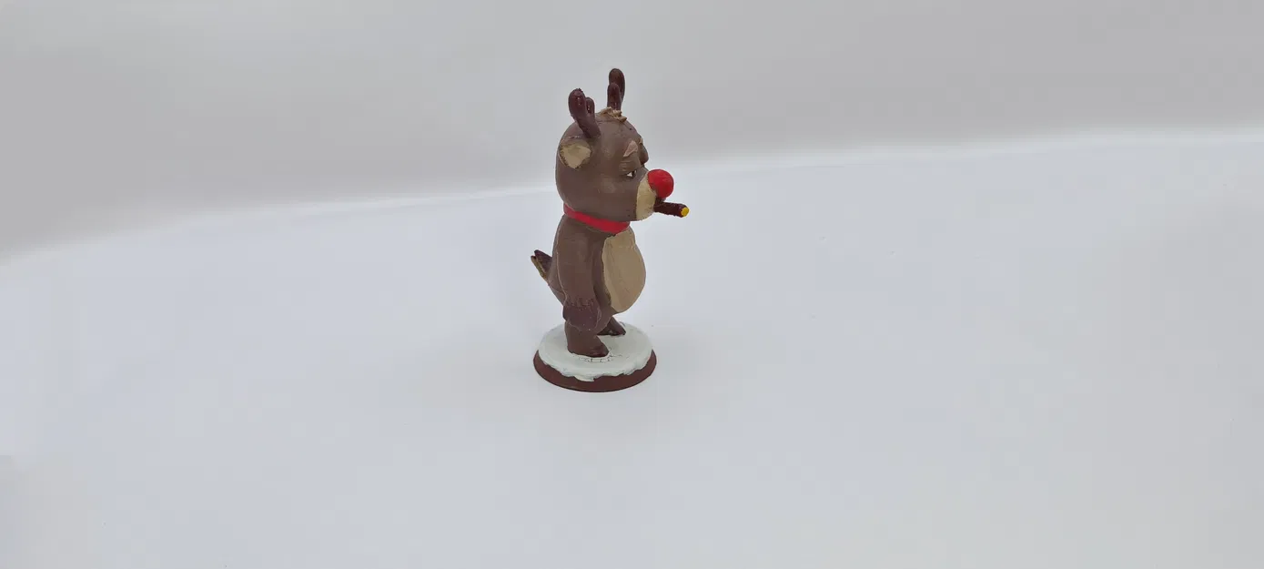 Tuần Lộc Rudolph Gấu Mặt Buồn Phiên Bản Hi-Res - Image 3