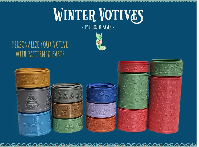 Giá Đỡ Nến LED Votive Mùa Đông - Cập Nhật 1 & 2 - Image 6