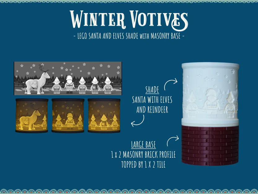 Giá Đỡ Nến LED Votive Mùa Đông - Cập Nhật 1 & 2 - Image 14