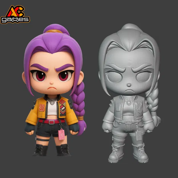 Rumi Chibi Demon Hunters - Mô Hình Săn Quỷ Đáng Yêu - Image 1