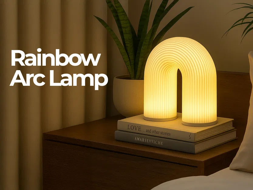 Đèn Cầu Vồng Vòm - Vẻ Đẹp Tối Giản Cho Không Gian Ấm Cúng - Image 1