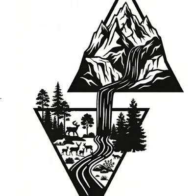 Tranh Treo Tường Hiện Đại [MIỄN PHÍ STL + SVG] Dễ In Không Cần Support