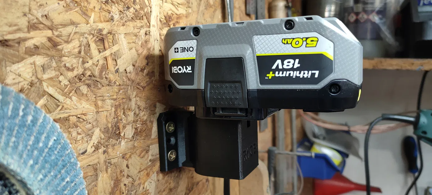 Giá đỡ pin RYOBI 18V - Image 2