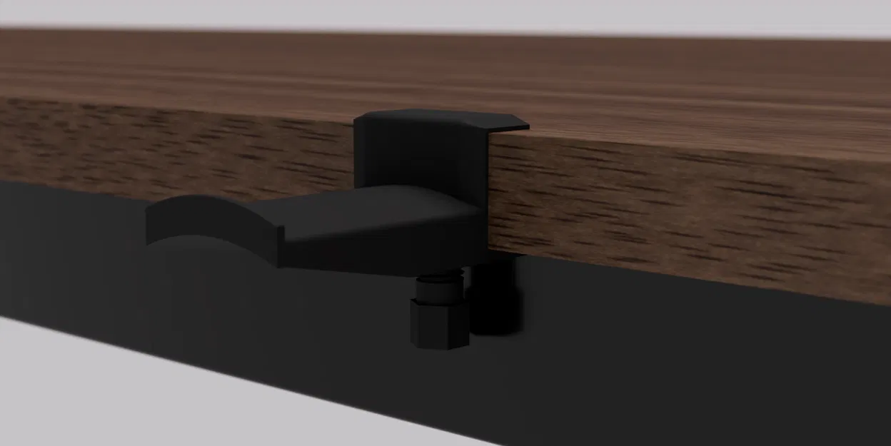 Kẹp Tai Nghe Gắn Bàn - Dành Cho Bàn Cạnh Mỏng - Image 3