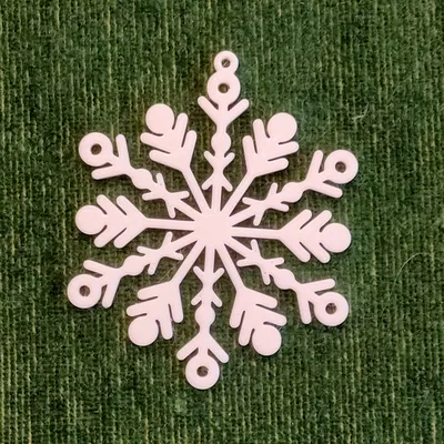 Pack Số 6 - 8 Bông Tuyết Treo Tường