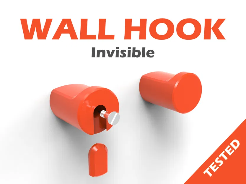 MÓC TREO TƯỜNG TANG HÌNH - MÓC TREO TƯỜNG TỐI GIẢN - (Đã thử nghiệm) - Image 1