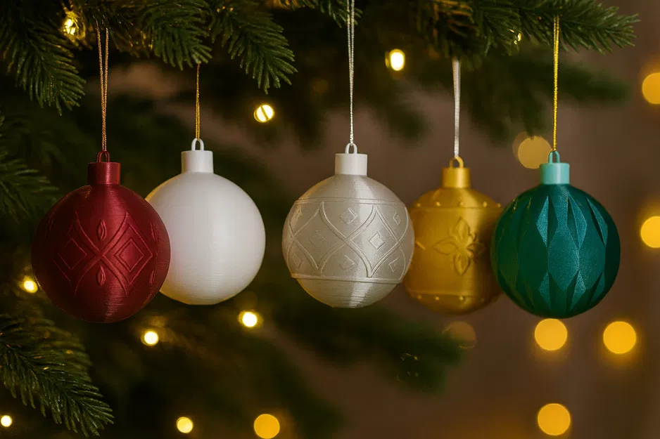 Bộ Quả Châu Trang Trí Cây Thông Noel - Image 1