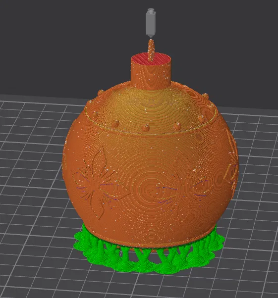 Bộ Quả Châu Trang Trí Cây Thông Noel - Image 2