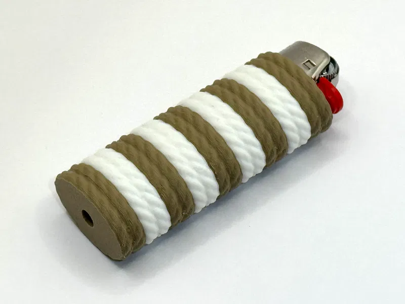 Vỏ Bọc Bật Lửa BIC Đan Móc - Image 1