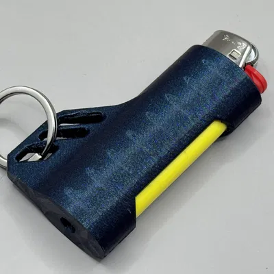 Vỏ bật lửa BIC Cứng Cáp Kèm Móc Chìa Khóa