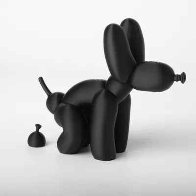 Tượng Chó Bong Bóng Đang "Tè" - Tượng Pop Art Hài Hước