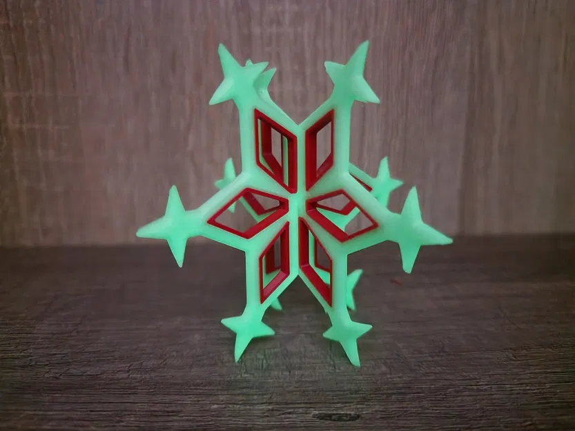 Mô Hình Hoa Tuyết Giáng Sinh Độc Đáo - Image 1