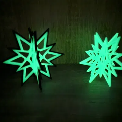 Mô Hình Hoa Tuyết Giáng Sinh Độc Đáo