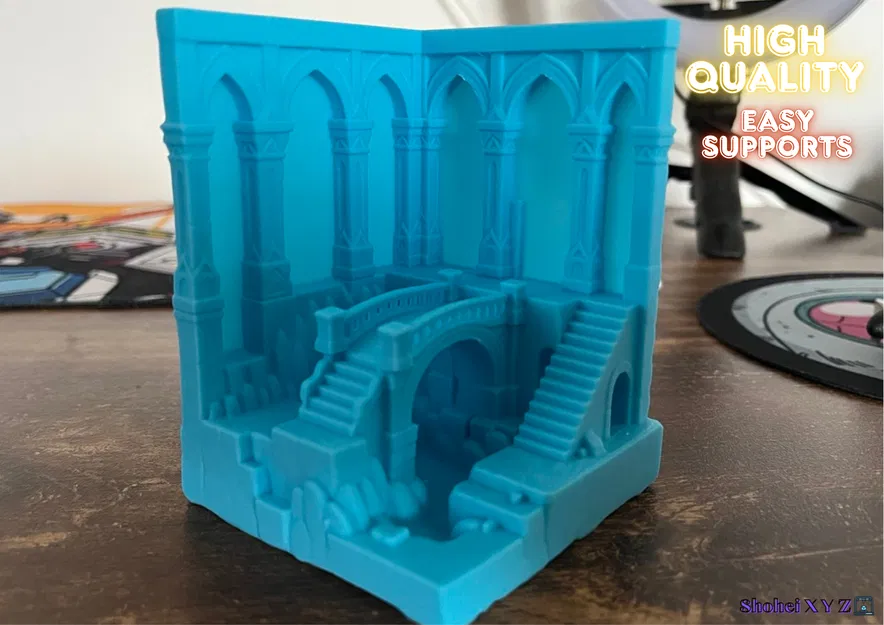 Mô hình Diorama Trung Cổ Góc Nhìn Isometric - Image 1