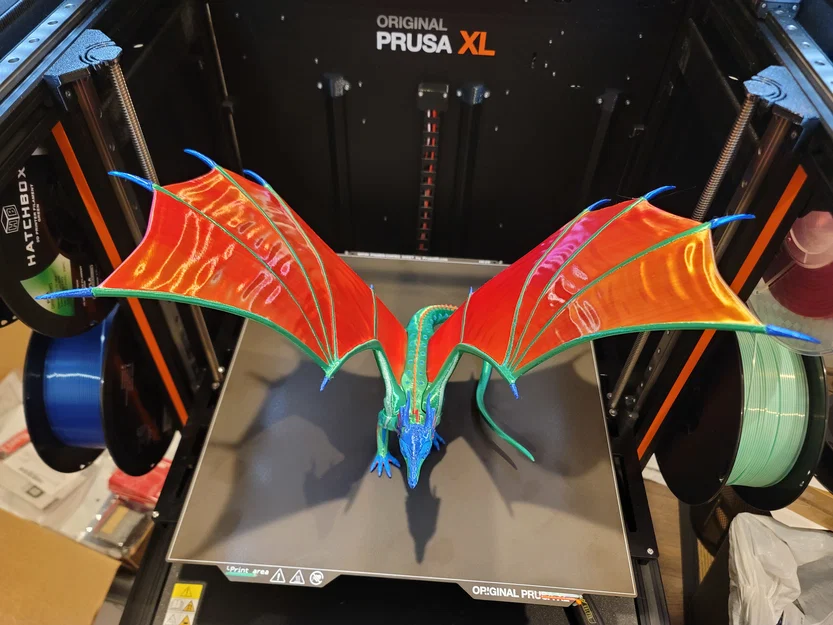Glory (từ Wings of Fire) - Mô hình đã sơn cho Prusa XL - Image 2