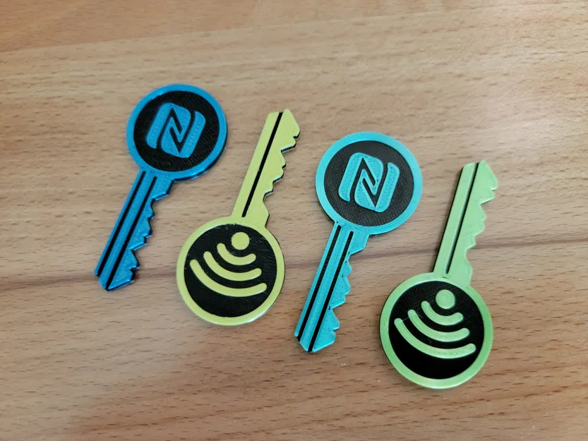 Chìa Khóa WiFi NFC Hai Mặt - Image 1