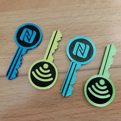 Chìa Khóa WiFi NFC Hai Mặt