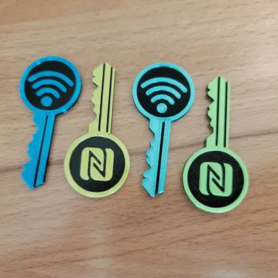 Chìa Khóa WiFi NFC Hai Mặt