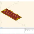 Giá đỡ chai sơn - Tùy chỉnh OpenSCAD - Thumbnail 2
