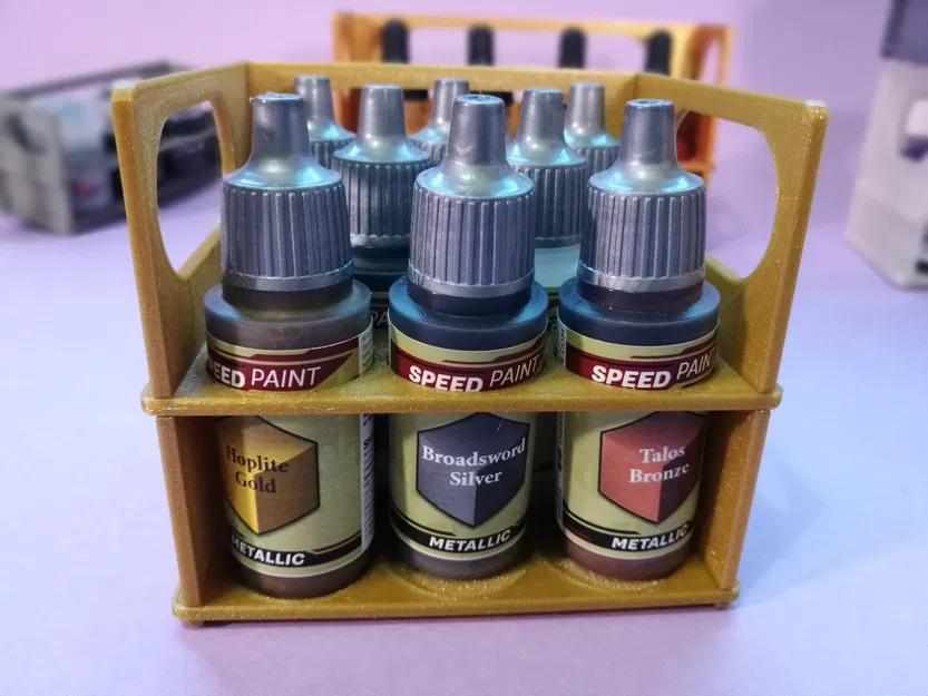 Giá đỡ chai sơn - Tùy chỉnh OpenSCAD - Image 4