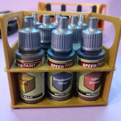 Giá đỡ chai sơn - Tùy chỉnh OpenSCAD