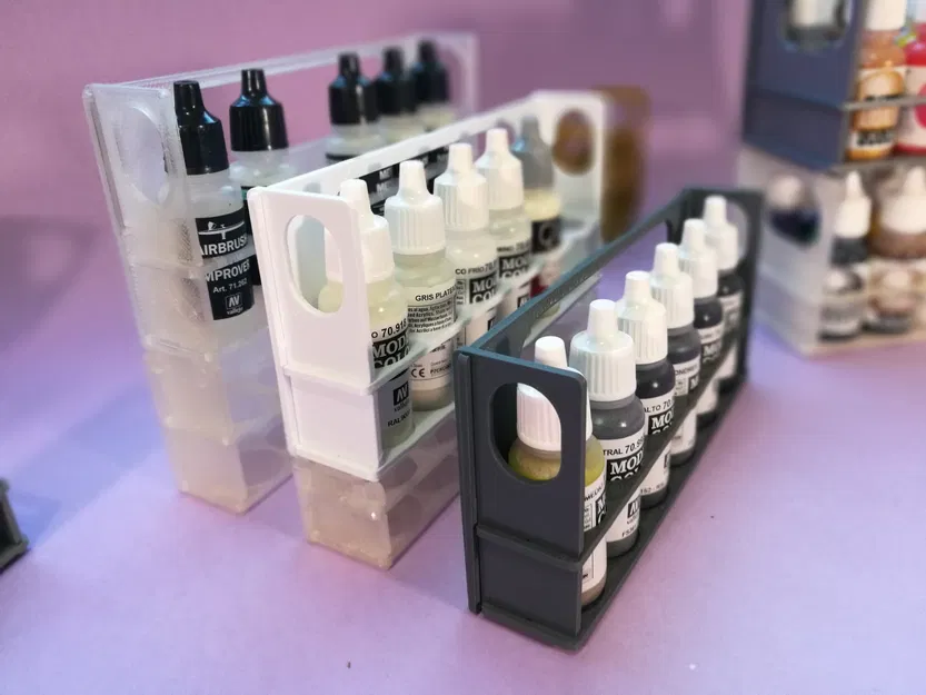 Giá đỡ chai sơn - Tùy chỉnh OpenSCAD - Image 5