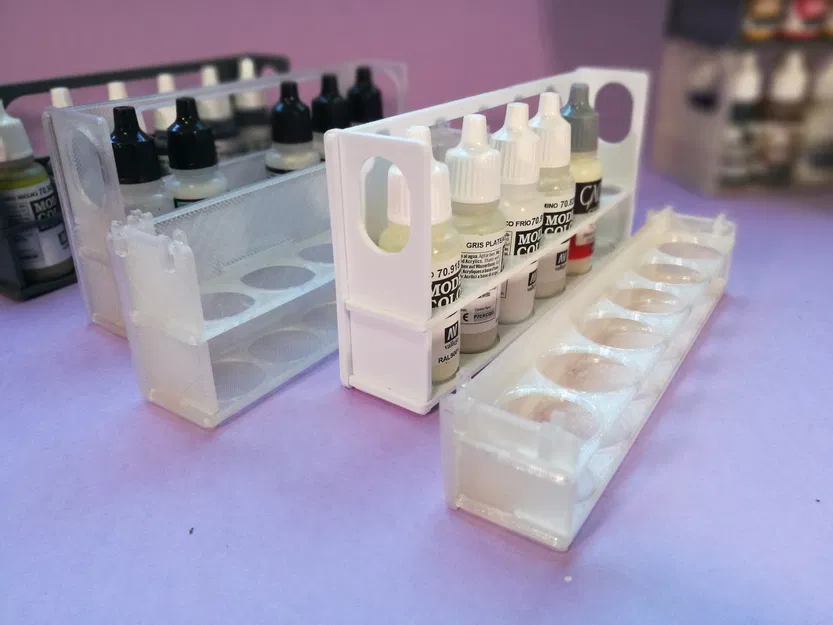 Giá đỡ chai sơn - Tùy chỉnh OpenSCAD - Image 6