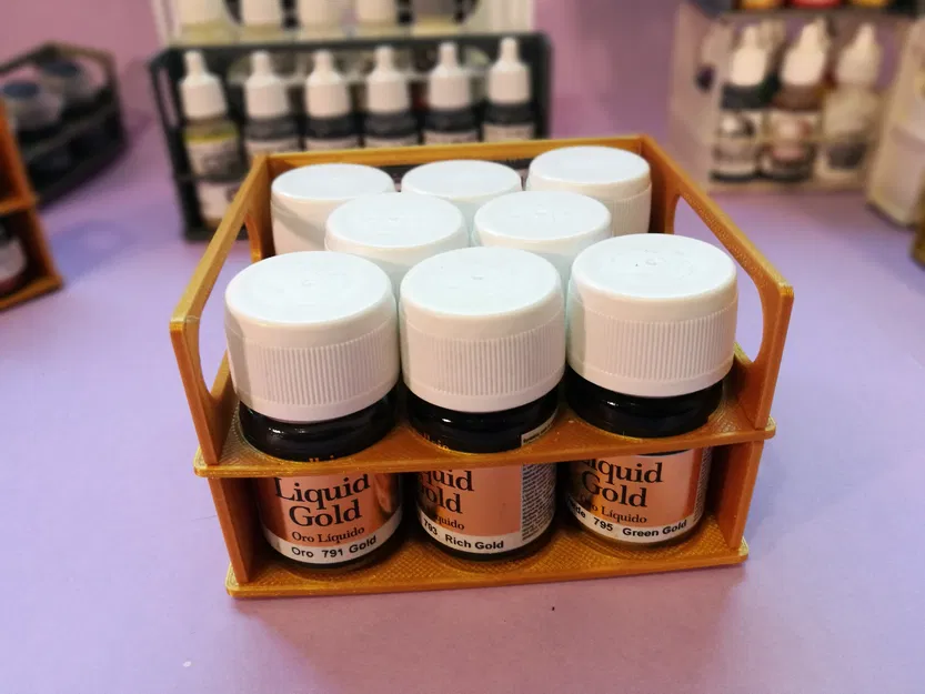 Giá đỡ chai sơn - Tùy chỉnh OpenSCAD - Image 9