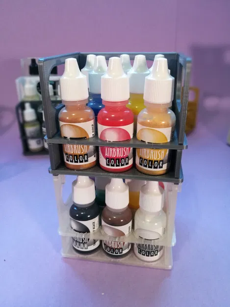 Giá đỡ chai sơn - Tùy chỉnh OpenSCAD - Image 11