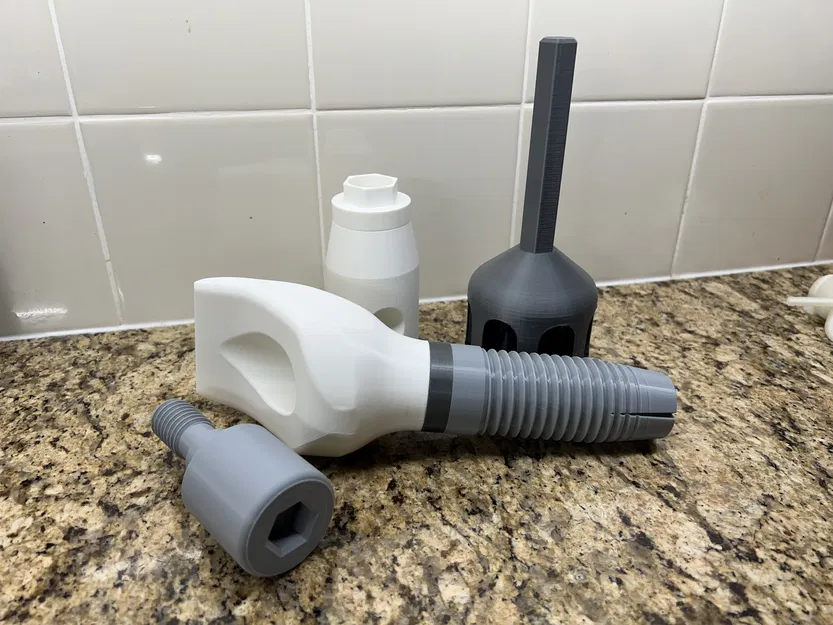 Mô hình ví dụ Implant Nha khoa Cỡ lớn với Nhiều Bộ phận - Image 1