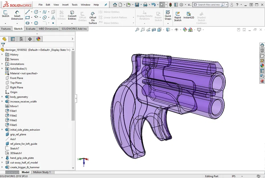 Súng Cosplay Derringer (Kaguya-sama Love is War) - Image 5