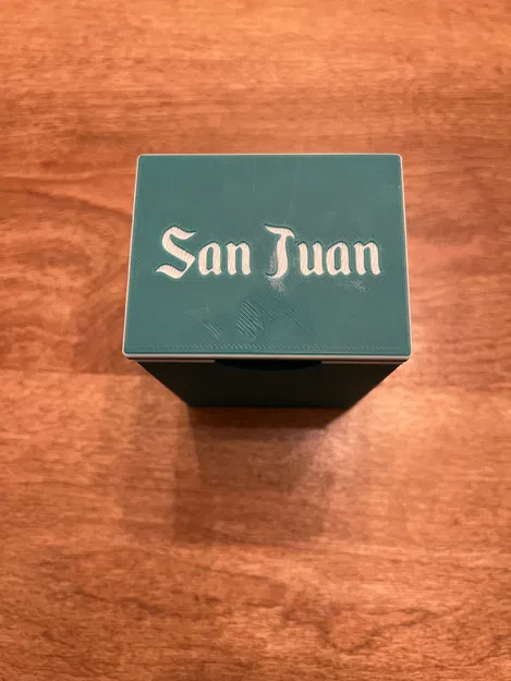 Hộp Đựng Bài San Juan - Image 1
