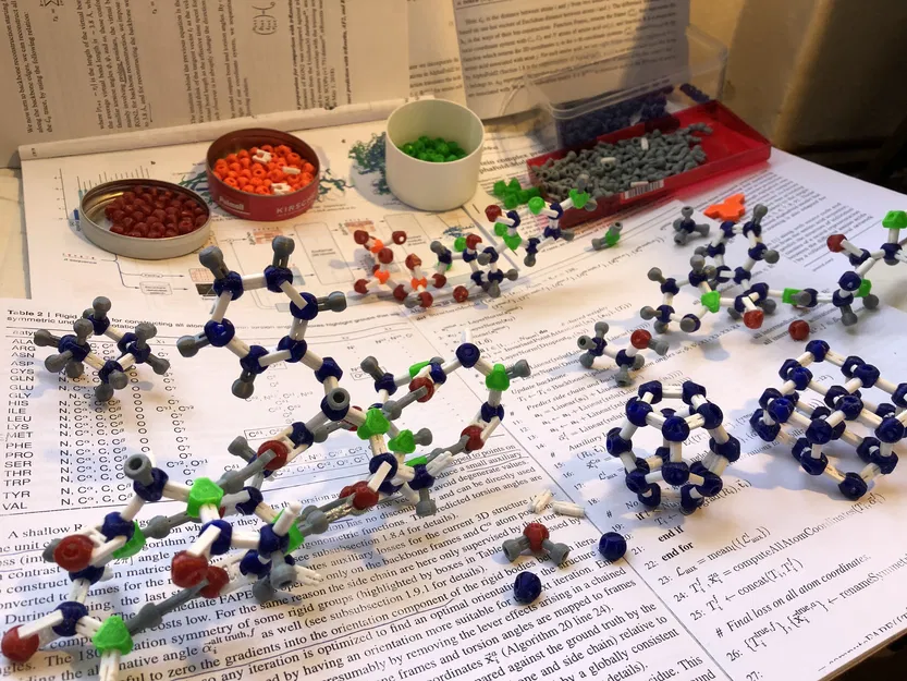 Mô hình phân tử cho gấp protein - Image 3