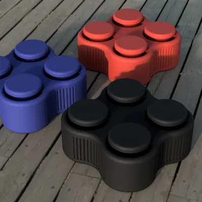 Nút Fidget In Ra Là Chơi Liền