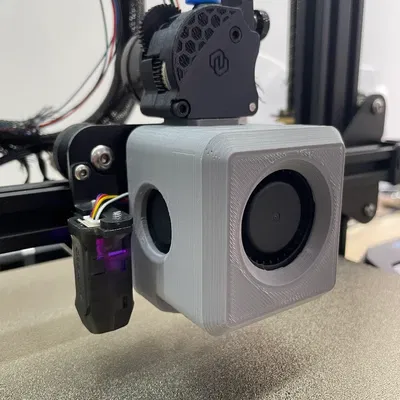 Ống Dẫn Quạt Vortex - Ender 3 Nam Châm