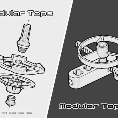 Con quay mô-đun - Modular Tops