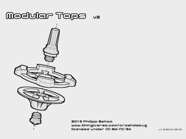 Con quay mô-đun - Modular Tops - Image 17