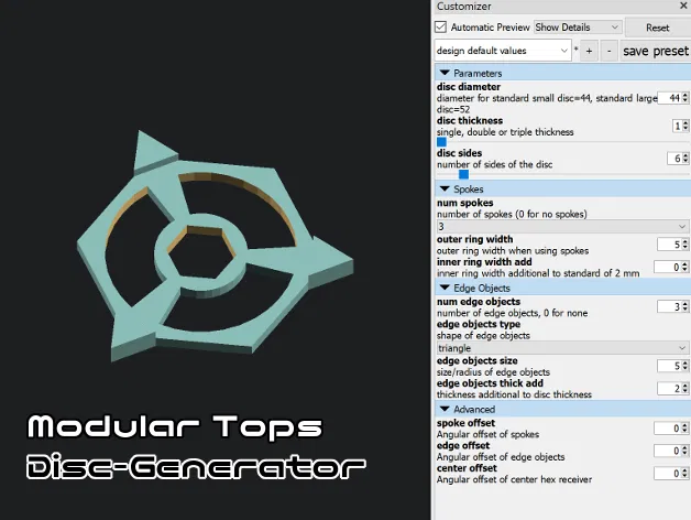 Con quay mô-đun - Modular Tops - Image 81