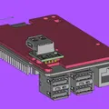 Adapter USB giấu kín cho Raspberry Pi 5 - Thumbnail 1