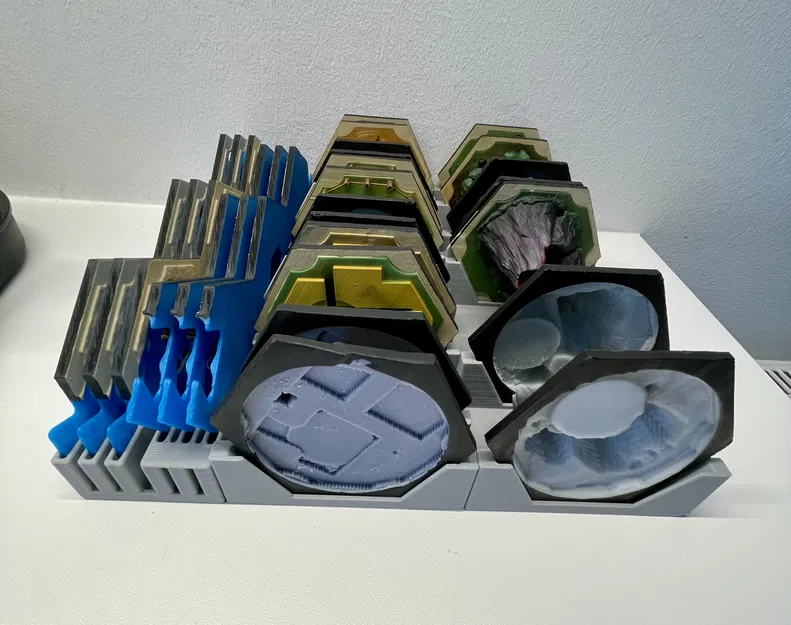 Hộp/Giá Đỡ Đế/Viền Catan 3D - Image 4