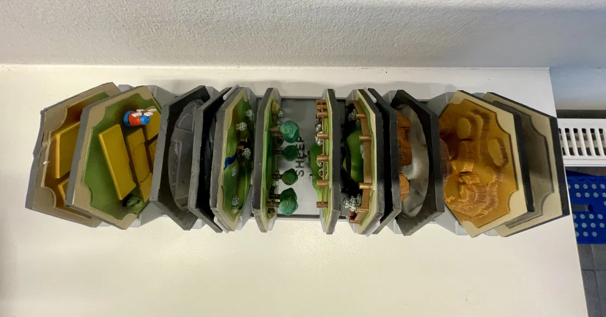 Hộp/Giá Đỡ Đế/Viền Catan 3D - Image 9