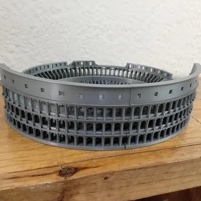 Mô hình Đấu trường La Mã tỉ lệ 1:500