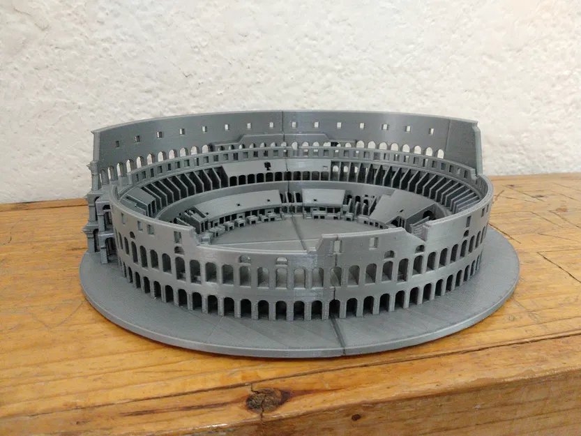 Mô hình Đấu trường La Mã tỉ lệ 1:500 - Image 2