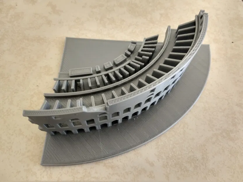 Mô hình Đấu trường La Mã tỉ lệ 1:500 - Image 7