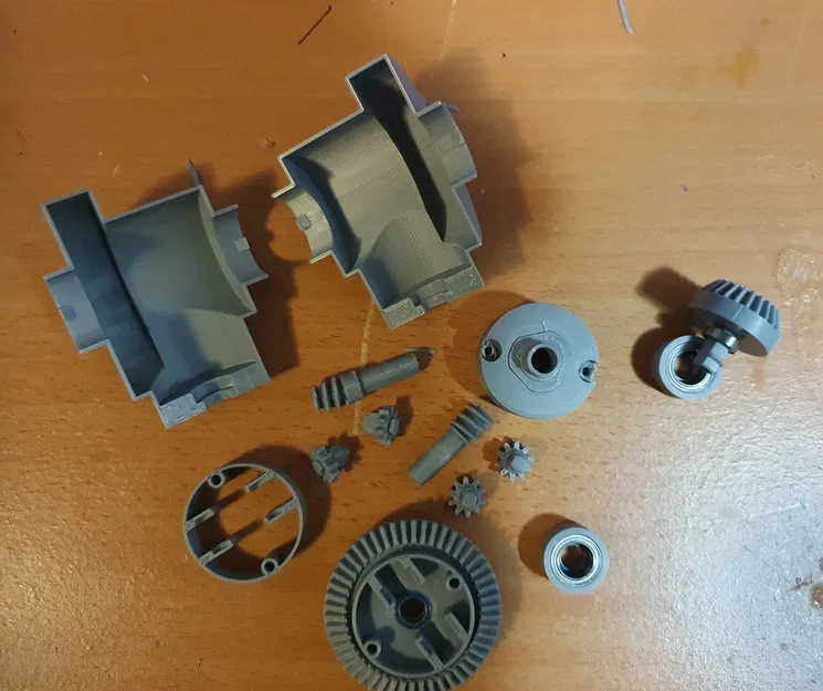 Bộ Vi Sai RC CAR #4 Có Giới Hạn Trượt - Image 3