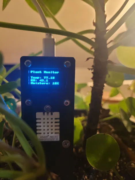 Vỏ cho thiết bị theo dõi cây NodeMCU - Image 1